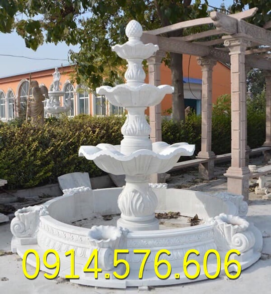 đài phun nước đá trắng cho sân vườn biệt thự, Mẫu Đài Phun Nước Bằng Đá Vàng Cho Khu Du Lịch, Địa Chỉ Làm Đài Phun Nước Bằng Đá Cẩm Thạch, xưởng chế tác đài phun nước bằng đá Hiện Đại, đài phun nước bằng đá granite nguyên khối ngoài trời,