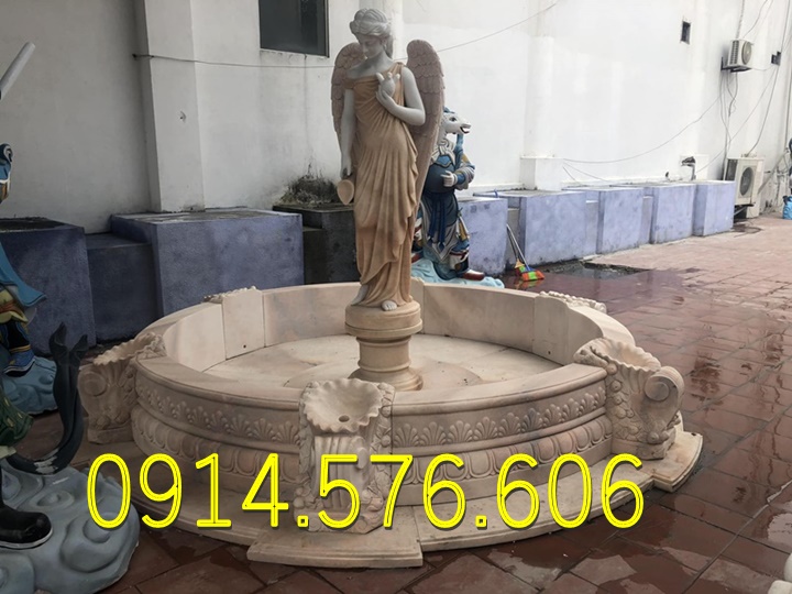 đài phun nước đá trắng cho sân vườn biệt thự, Mẫu Đài Phun Nước Bằng Đá Vàng Cho Khu Du Lịch, Địa Chỉ Làm Đài Phun Nước Bằng Đá Cẩm Thạch, xưởng chế tác đài phun nước bằng đá Hiện Đại, đài phun nước bằng đá granite nguyên khối ngoài trời, 