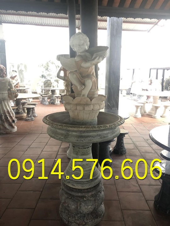 đài phun nước đá trắng cho sân vườn biệt thự, Mẫu Đài Phun Nước Bằng Đá Vàng Cho Khu Du Lịch, Địa Chỉ Làm Đài Phun Nước Bằng Đá Cẩm Thạch, xưởng chế tác đài phun nước bằng đá Hiện Đại, đài phun nước bằng đá granite nguyên khối ngoài trời, 