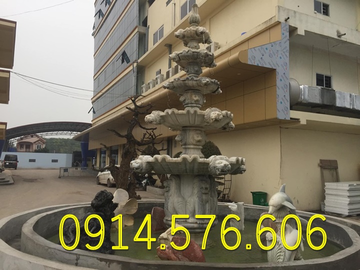 đài phun nước đá trắng cho sân vườn biệt thự, Mẫu Đài Phun Nước Bằng Đá Vàng Cho Khu Du Lịch, Địa Chỉ Làm Đài Phun Nước Bằng Đá Cẩm Thạch, xưởng chế tác đài phun nước bằng đá Hiện Đại, đài phun nước bằng đá granite nguyên khối ngoài trời, 