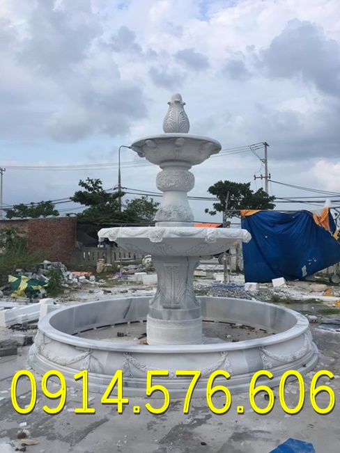 đài phun nước đá trắng cho sân vườn biệt thự, Mẫu Đài Phun Nước Bằng Đá Vàng Cho Khu Du Lịch, Địa Chỉ Làm Đài Phun Nước Bằng Đá Cẩm Thạch, xưởng chế tác đài phun nước bằng đá Hiện Đại, đài phun nước bằng đá granite nguyên khối ngoài trời, 