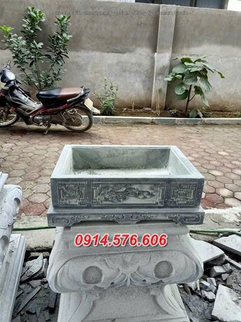 34 Điêu Khắc Chậu Bể Đá Trồng Cây Bán Phú Yên