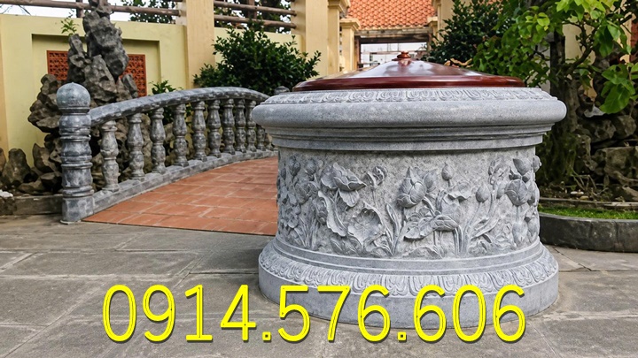 34 Điêu Khắc Chậu Bể Đá Trồng Cây Bán Phú Yên