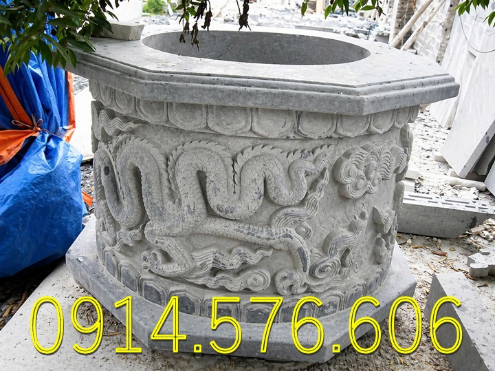 34 Điêu Khắc Chậu Bể Đá Trồng Cây Bán Phú Yên