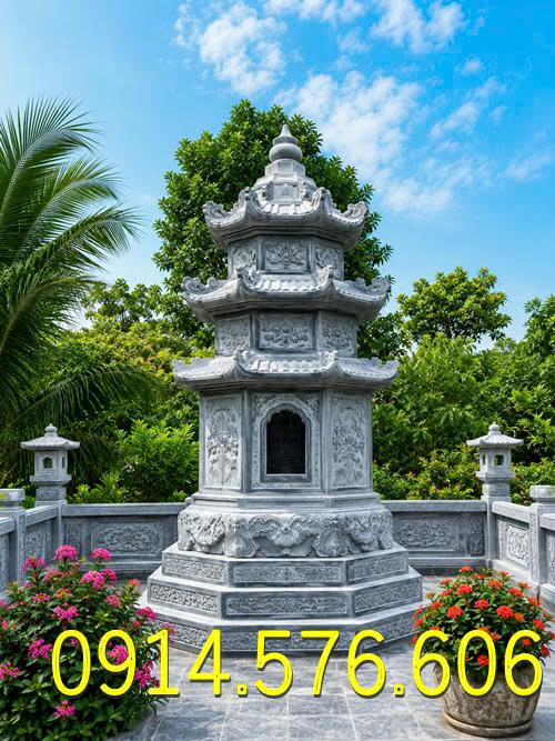Tháp Để Tro Cốt Ông Bà Bố Mẹ , Tháp Đựng Tro Cốt Gia Đình Dòng Họ, Tháp Để Tro Cốt Nhỏ Đá Xanh Rêu , Tháp Phật Giáo Đá Trắng Lục Giác, Bảo Tháp Phật Giáo Đá Cẩm Thạch Bát Giác , Giá Bán Tháp Lục Giác Đá Granite, Cơ Sở Đại Lý Tháp Đá Trắng Vàng Xanh