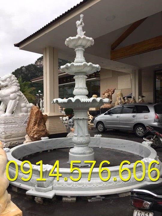 đài phun nước đá trắng cho sân vườn biệt thự, Mẫu Đài Phun Nước Bằng Đá Vàng Cho Khu Du Lịch, Địa Chỉ Làm Đài Phun Nước Bằng Đá Cẩm Thạch, xưởng chế tác đài phun nước bằng đá Hiện Đại, đài phun nước bằng đá granite nguyên khối ngoài trời,