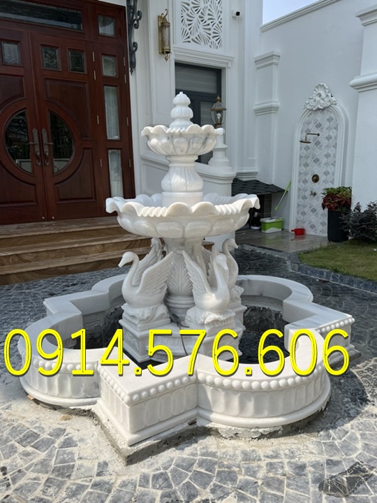 đài phun nước đá trắng cho sân vườn biệt thự, Mẫu Đài Phun Nước Bằng Đá Vàng Cho Khu Du Lịch, Địa Chỉ Làm Đài Phun Nước Bằng Đá Cẩm Thạch, xưởng chế tác đài phun nước bằng đá Hiện Đại, đài phun nước bằng đá granite nguyên khối ngoài trời, 