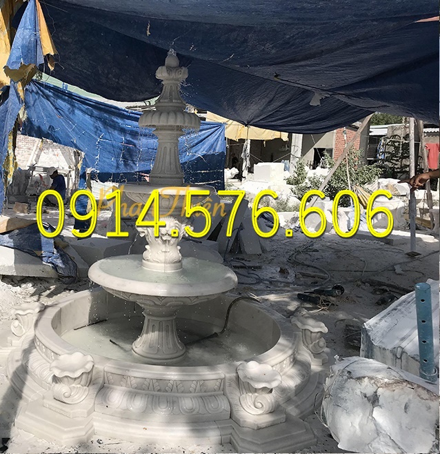 đài phun nước đá trắng cho sân vườn biệt thự, Mẫu Đài Phun Nước Bằng Đá Vàng Cho Khu Du Lịch, Địa Chỉ Làm Đài Phun Nước Bằng Đá Cẩm Thạch, xưởng chế tác đài phun nước bằng đá Hiện Đại, đài phun nước bằng đá granite nguyên khối ngoài trời, 
