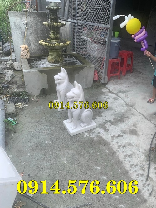 Tượng Chó Đá Nguyên Khối Đẹp Giá Rẻ, Xưởng Sản Xuất Mẫu Chó Đá Phong Thủy, Kích Thước Chó Đá Cổ Thời Lý, Chó Đá Xanh Xám Đặt Trước Nhà, Chó Trấn Trạch Bằng Đá Tự Nhiên Đẹp, Điêu Khắc Mẫu Chó Đá Hiện Đại Trước Nhà Gỗ
