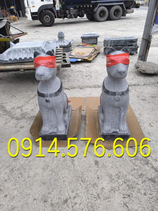 Tượng Chó Đá Nguyên Khối Đẹp Giá Rẻ, Xưởng Sản Xuất Mẫu Chó Đá Phong Thủy, Kích Thước Chó Đá Cổ Thời Lý, Chó Đá Xanh Xám Đặt Trước Nhà, Chó Trấn Trạch Bằng Đá Tự Nhiên Đẹp, Điêu Khắc Mẫu Chó Đá Hiện Đại Trước Nhà Gỗ