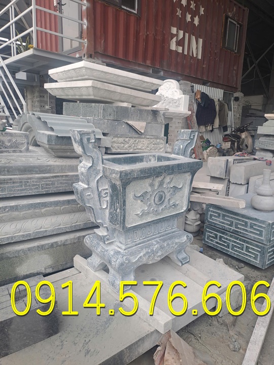 Mẫu Lư Hương Đá Xanh Để Trong Nhà Thờ Họ, Kích Thước Phong Thủy Lư Đỉnh Hương Bằng Đá Nguyên Khối, Báo Giá Đỉnh Hương Chất Liệu Đá Trắng, Đại Lý Cung Cấp Lư Hương Đèn Đá Nghĩa Trang, Thiết Kế Lư Hương Đá Vàng Theo Yêu Cầu Khách Hàng,