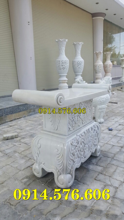 Bàn Lễ Đá Tự Nhiên Nguyên Khối Giá Rẻ, Bàn Đá Đặt Lễ Xanh Trắng Vàng Hiện Đại, Kích Thước Bàn Lễ Đá Hoa Cương Theo Phong Thủy, Giá Bán Bàn Lễ Bằng Đá Ngoài Nghĩa Trang Dòng Họ, Đại lý Cơ Sở Xưởng Sản Xuất Bàn Lễ Đá