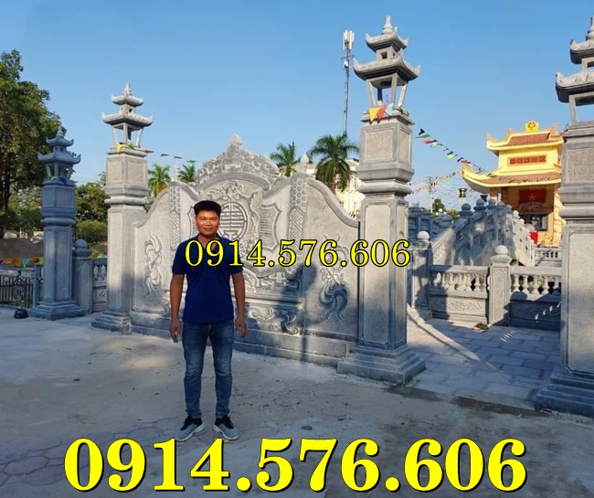 Cuốn Thư Bằng Đá Tự Nhiên Nguyên Khối, Tắc Môn Từ Đường Dòng Họ Bằng Đá Xanh, Bức Bình Phong Đá Trấn Trạch Khu Lăng Mộ, Cuốn Thư Bằng Đá Granite Trước Cổng Từ Đường,
