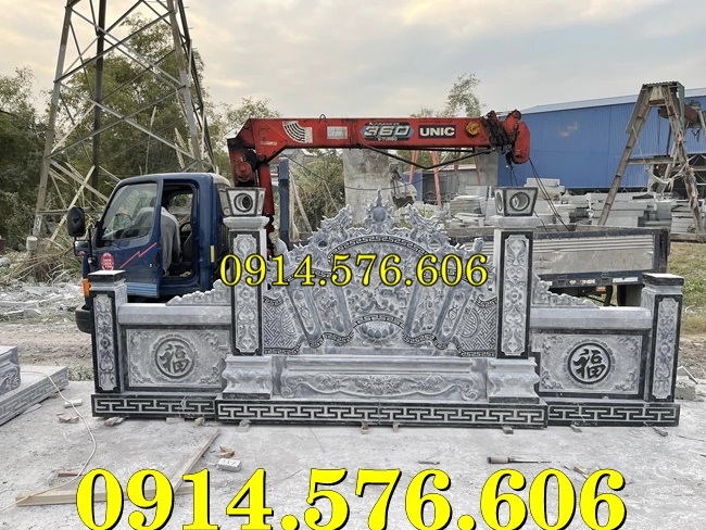 Cuốn Thư Bằng Đá Tự Nhiên Nguyên Khối, Tắc Môn Từ Đường Dòng Họ Bằng Đá Xanh, Bức Bình Phong Đá Trấn Trạch Khu Lăng Mộ, Cuốn Thư Bằng Đá Granite Trước Cổng Từ Đường,