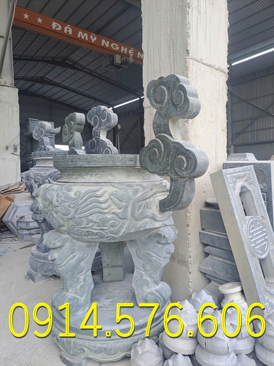 Mẫu Lư Hương Đá Xanh Để Trong Nhà Thờ Họ, Kích Thước Phong Thủy Lư Đỉnh Hương Bằng Đá Nguyên Khối, Báo Giá Đỉnh Hương Chất Liệu Đá Trắng, Đại Lý Cung Cấp Lư Hương Đèn Đá Nghĩa Trang, Thiết Kế Lư Hương Đá Vàng Theo Yêu Cầu Khách Hàng,