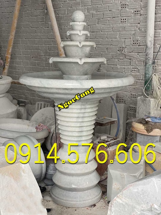 đài phun nước đá trắng cho sân vườn biệt thự, Mẫu Đài Phun Nước Bằng Đá Vàng Cho Khu Du Lịch, Địa Chỉ Làm Đài Phun Nước Bằng Đá Cẩm Thạch, xưởng chế tác đài phun nước bằng đá Hiện Đại, đài phun nước bằng đá granite nguyên khối ngoài trời,