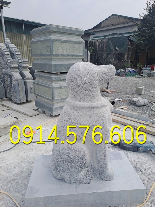 Tượng Chó Đá Nguyên Khối Đẹp Giá Rẻ, Xưởng Sản Xuất Mẫu Chó Đá Phong Thủy, Kích Thước Chó Đá Cổ Thời Lý, Chó Đá Xanh Xám Đặt Trước Nhà, Chó Trấn Trạch Bằng Đá Tự Nhiên Đẹp, Điêu Khắc Mẫu Chó Đá Hiện Đại Trước Nhà Gỗ