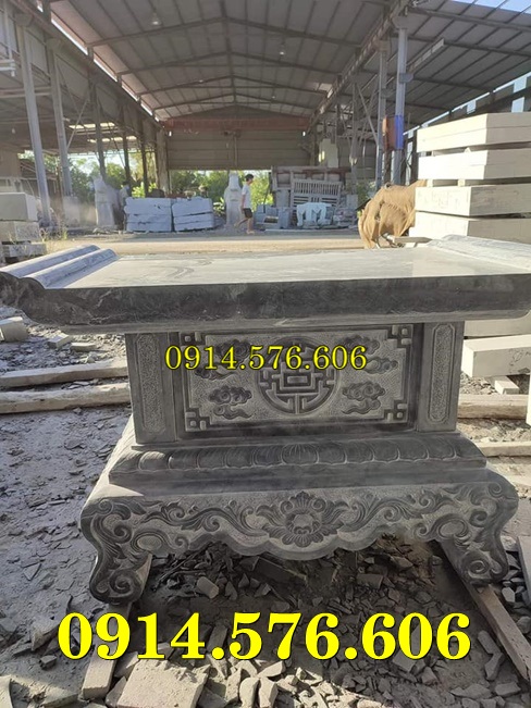 Bàn Lễ Đá Tự Nhiên Nguyên Khối Giá Rẻ, Bàn Đá Đặt Lễ Xanh Trắng Vàng Hiện Đại, Kích Thước Bàn Lễ Đá Hoa Cương Theo Phong Thủy, Giá Bán Bàn Lễ Bằng Đá Ngoài Nghĩa Trang Dòng Họ, Đại lý Cơ Sở Xưởng Sản Xuất Bàn Lễ Đá