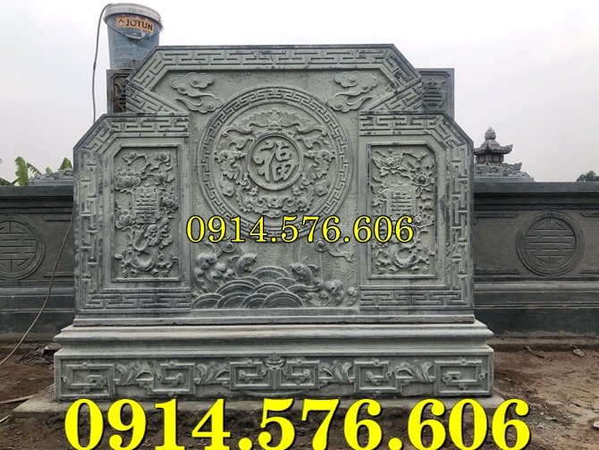 Cuốn Thư Bằng Đá Tự Nhiên Nguyên Khối, Tắc Môn Từ Đường Dòng Họ Bằng Đá Xanh, Bức Bình Phong Đá Trấn Trạch Khu Lăng Mộ, Cuốn Thư Bằng Đá Granite Trước Cổng Từ Đường,