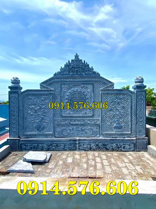 Cuốn Thư Bằng Đá Tự Nhiên Nguyên Khối, Tắc Môn Từ Đường Dòng Họ Bằng Đá Xanh, Bức Bình Phong Đá Trấn Trạch Khu Lăng Mộ, Cuốn Thư Bằng Đá Granite Trước Cổng Từ Đường,