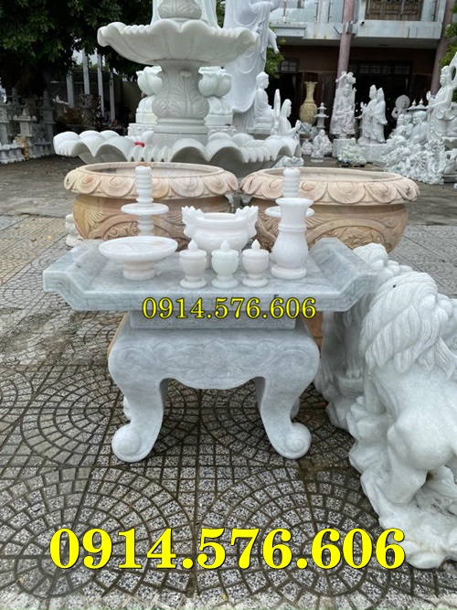 Bàn Lễ Đá Tự Nhiên Nguyên Khối Giá Rẻ, Bàn Đá Đặt Lễ Xanh Trắng Vàng Hiện Đại, Kích Thước Bàn Lễ Đá Hoa Cương Theo Phong Thủy, Giá Bán Bàn Lễ Bằng Đá Ngoài Nghĩa Trang Dòng Họ, Đại lý Cơ Sở Xưởng Sản Xuất Bàn Lễ Đá
