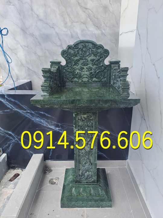 bàn thờ dòng họ bằng đá xanh ngọc, thiết kế bàn thờ đá nguyên khối, đại lý bán bàn thờ nghĩa trang gia đình đá vàng, cơ sở bàn thờ mẫu cửu trùng phật giáo đá trắng, sản xuất bàn thờ phật địa tạng bồ tát đá xanh ngọc, lắp đặt bàn thờ thần tài thổ công thổ địa đá cẩm thạch, xây bàn thờ cô cậu tự thiện có mái đá hoa cương, kích thước bàn thờ tiền chủ chư thiên đá granite, tử thờ trang thờ khóm thờ kỳ đài miếu cây hương đá tự nhiên không mái che