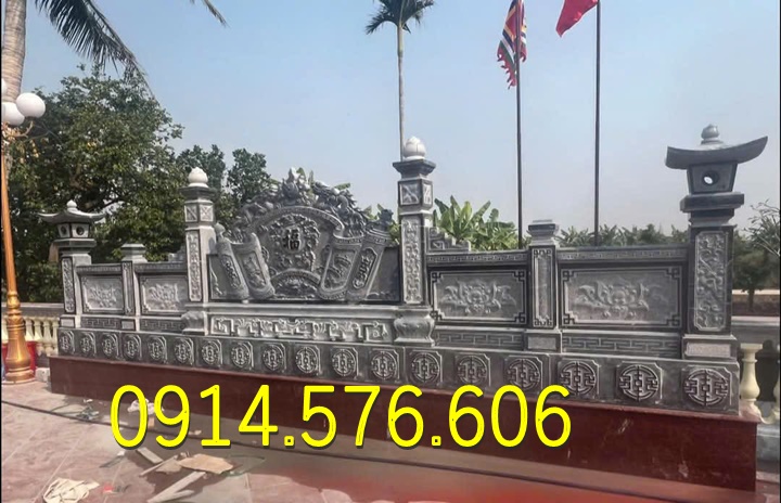 Cuốn Thư Bằng Đá Tự Nhiên Nguyên Khối, Tắc Môn Từ Đường Dòng Họ Bằng Đá Xanh, Bức Bình Phong Đá Trấn Trạch Khu Lăng Mộ, Cuốn Thư Bằng Đá Granite Trước Cổng Từ Đường,