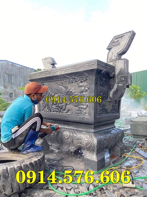 Mẫu Lư Hương Đá Xanh Để Trong Nhà Thờ Họ, Kích Thước Phong Thủy Lư Đỉnh Hương Bằng Đá Nguyên Khối, Báo Giá Đỉnh Hương Chất Liệu Đá Trắng, Đại Lý Cung Cấp Lư Hương Đèn Đá Nghĩa Trang, Thiết Kế Lư Hương Đá Vàng Theo Yêu Cầu Khách Hàng,
