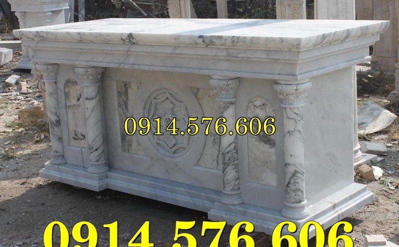 Bàn Lễ Đá Tự Nhiên Nguyên Khối Giá Rẻ, Bàn Đá Đặt Lễ Xanh Trắng Vàng Hiện Đại, Kích Thước Bàn Lễ Đá Hoa Cương Theo Phong Thủy, Giá Bán Bàn Lễ Bằng Đá Ngoài Nghĩa Trang Dòng Họ, Đại lý Cơ Sở Xưởng Sản Xuất Bàn Lễ Đá