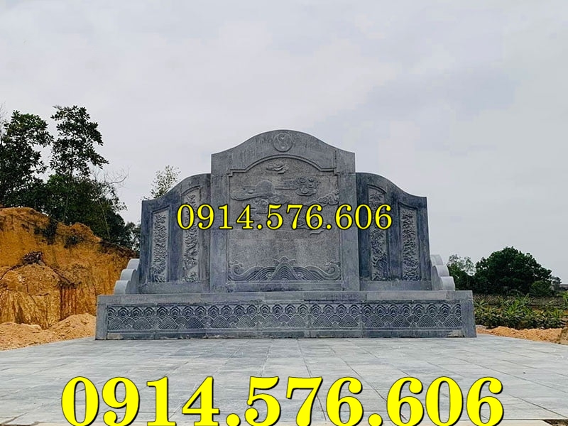 Cuốn Thư Bằng Đá Tự Nhiên Nguyên Khối, Tắc Môn Từ Đường Dòng Họ Bằng Đá Xanh, Bức Bình Phong Đá Trấn Trạch Khu Lăng Mộ, Cuốn Thư Bằng Đá Granite Trước Cổng Từ Đường,