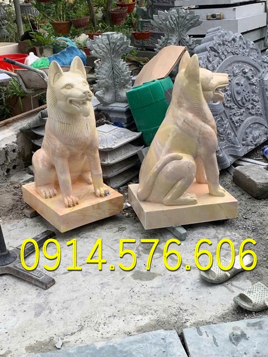 Tượng Chó Đá Nguyên Khối Đẹp Giá Rẻ, Xưởng Sản Xuất Mẫu Chó Đá Phong Thủy, Kích Thước Chó Đá Cổ Thời Lý, Chó Đá Xanh Xám Đặt Trước Nhà, Chó Trấn Trạch Bằng Đá Tự Nhiên Đẹp, Điêu Khắc Mẫu Chó Đá Hiện Đại Trước Nhà Gỗ