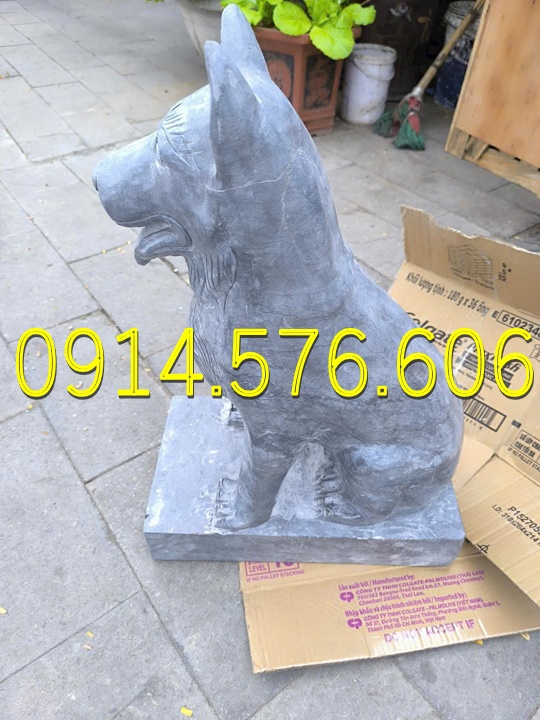 Tượng Chó Đá Nguyên Khối Đẹp Giá Rẻ, Xưởng Sản Xuất Mẫu Chó Đá Phong Thủy, Kích Thước Chó Đá Cổ Thời Lý, Chó Đá Xanh Xám Đặt Trước Nhà, Chó Trấn Trạch Bằng Đá Tự Nhiên Đẹp, Điêu Khắc Mẫu Chó Đá Hiện Đại Trước Nhà Gỗ