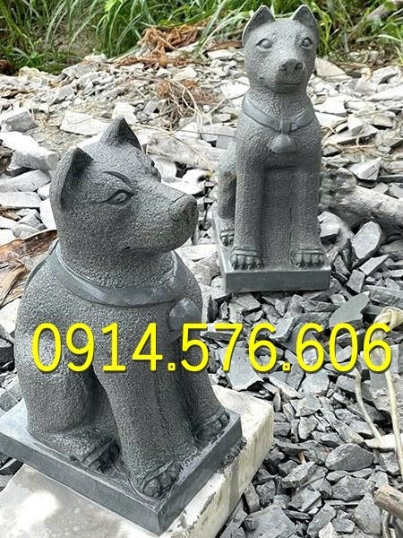 Tượng Chó Đá Nguyên Khối Đẹp Giá Rẻ, Xưởng Sản Xuất Mẫu Chó Đá Phong Thủy, Kích Thước Chó Đá Cổ Thời Lý, Chó Đá Xanh Xám Đặt Trước Nhà, Chó Trấn Trạch Bằng Đá Tự Nhiên Đẹp, Điêu Khắc Mẫu Chó Đá Hiện Đại Trước Nhà Gỗ