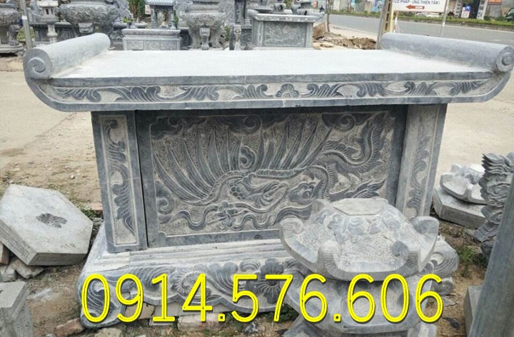 Bàn Lễ Đá Tự Nhiên Nguyên Khối Giá Rẻ, Bàn Đá Đặt Lễ Xanh Trắng Vàng Hiện Đại, Kích Thước Bàn Lễ Đá Hoa Cương Theo Phong Thủy, Giá Bán Bàn Lễ Bằng Đá Ngoài Nghĩa Trang Dòng Họ, Đại lý Cơ Sở Xưởng Sản Xuất Bàn Lễ Đá