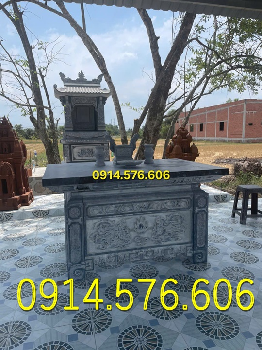 Bàn Lễ Đá Tự Nhiên Nguyên Khối Giá Rẻ, Bàn Đá Đặt Lễ Xanh Trắng Vàng Hiện Đại, Kích Thước Bàn Lễ Đá Hoa Cương Theo Phong Thủy, Giá Bán Bàn Lễ Bằng Đá Ngoài Nghĩa Trang Dòng Họ, Đại lý Cơ Sở Xưởng Sản Xuất Bàn Lễ Đá