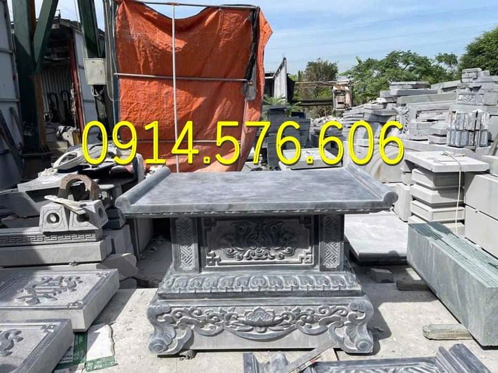 Bàn Lễ Đá Tự Nhiên Nguyên Khối Giá Rẻ, Bàn Đá Đặt Lễ Xanh Trắng Vàng Hiện Đại, Kích Thước Bàn Lễ Đá Hoa Cương Theo Phong Thủy, Giá Bán Bàn Lễ Bằng Đá Ngoài Nghĩa Trang Dòng Họ, Đại lý Cơ Sở Xưởng Sản Xuất Bàn Lễ Đá