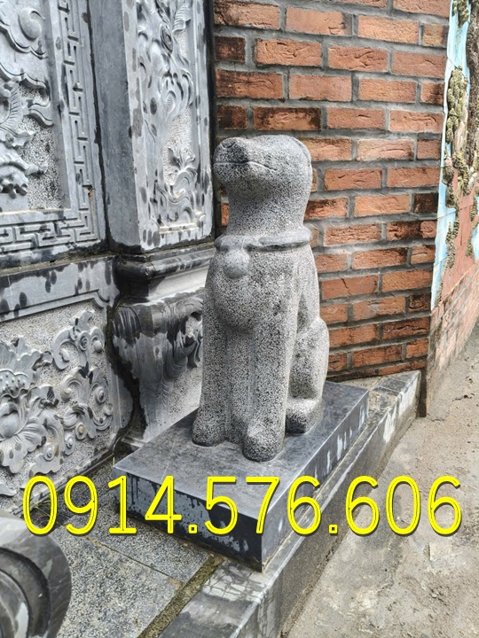 Tượng Chó Đá Nguyên Khối Đẹp Giá Rẻ, Xưởng Sản Xuất Mẫu Chó Đá Phong Thủy, Kích Thước Chó Đá Cổ Thời Lý, Chó Đá Xanh Xám Đặt Trước Nhà, Chó Trấn Trạch Bằng Đá Tự Nhiên Đẹp, Điêu Khắc Mẫu Chó Đá Hiện Đại Trước Nhà Gỗ